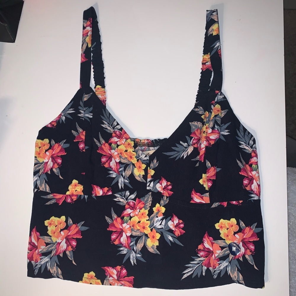 🔥 Crop top floral